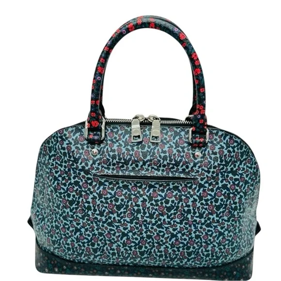 Coach Sierra Satchel Ranch Floral Tea Rose Print Limited Edition Domed Bag $395 - Picture 4 of 14